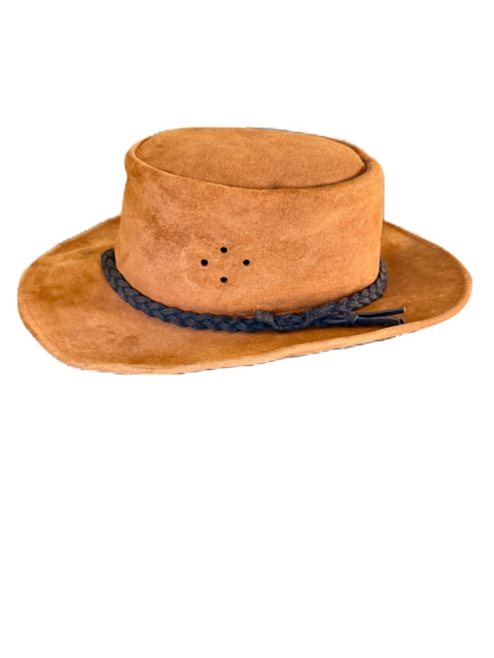 Walkabout Leather Outback Australian Hat EUC SUEDE unisex - Picture 9 of 9